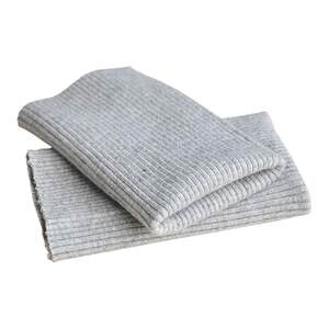 
Pure cotton seamless thread cuff fabric stretch sweatshirt jacket down jacket knitted trousers clothing closing accessories