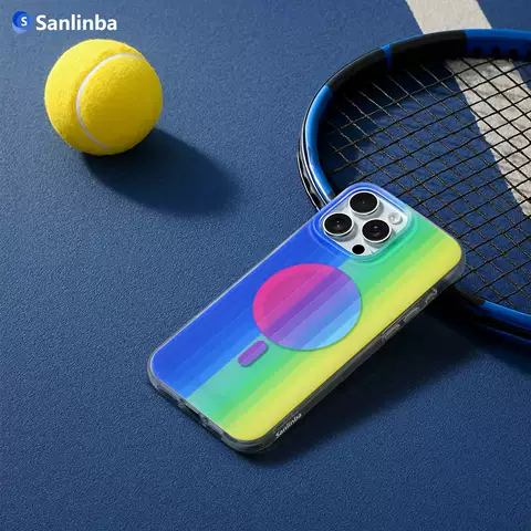 Gradient Stripes MagSafe Phone Cases Covers  Pro/Plus/Max/Air  – iPhone 17,  iPhone 16, iPhone 15, iPhone 14, iPhone 13