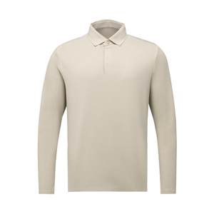 
DESCENTE DUALIS series urban commuter men's long-sleeved POLO shirt autumn and winter new products