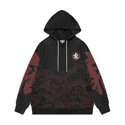 2025 new national fashion long-sleeved sweatshirt for men
