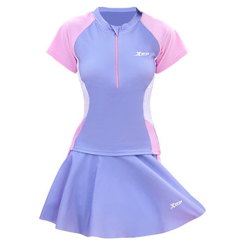 Xtep children's swimsuit split skirt style medium and big children
