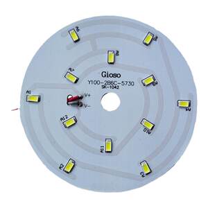 
LED aisle light round dining chandelier patch 95mm6w100mm colored light restaurant light square accessories wick 120