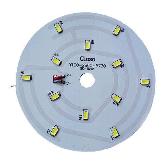 
LED aisle light round dining chandelier patch 95mm6w100mm colored light restaurant light square accessories wick 120