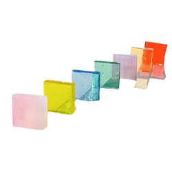 Mosaic handmade DIY mica square production materials