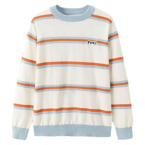 
Balabala children's sweater for boys' sweaters for spring and autumn babies thin base shirt pure cotton 2025 new children's clothing