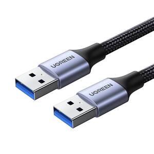 
Green Connect USB3.0 dual male head data cable male to male extended connection transmission to mobile hard disk laptop computer radiator camera set top box digital tablet adapter two-end interface