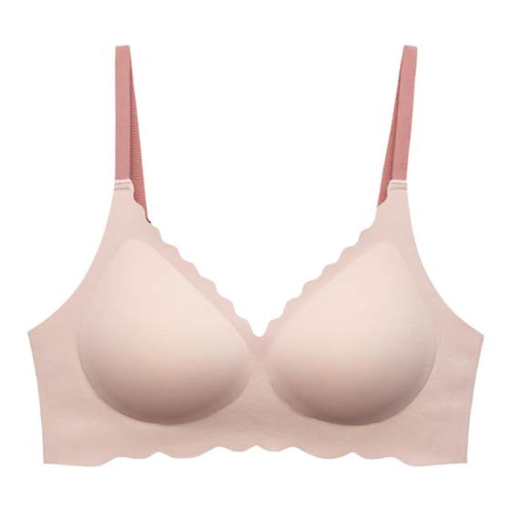 
[Soft Support Underwear] Sanfu Sealless Bra Women's Small Chest Gathering Sexy Anti-Skin-Thin-Skin-Thin-Light Bra
