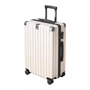 
Pull back suitcase women's 2025 new large-capacity trolley suitcase men's suitcase password boarding suitcase leather suitcase 24 inches