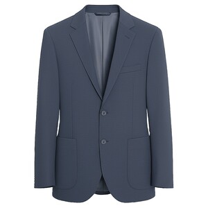 
[Cool Sun Protection + Antibacterial] Youngor Spring Men's Elastic Slim Business Knitted Cotton Mulberry Silk Suit