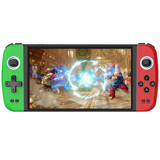 Little Overlord Game Console 2026 New Q900 Large Screen Double Handheld Game Console HD Connectable to TV Classic Arcade King of Fighters Metal Slug Three Kingdoms Tank War Children's Gift