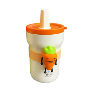 
KKV Siam Lipu waist-sealed thermos cup cartoon high-looking cold-keeping female student dormitory office drinking cup