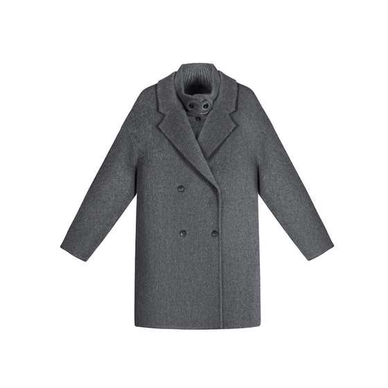 
Idika Korean style temperament coat, temperament, internet celebrity, versatile spring and autumn mid-length, loose, fashionable double-sided for women