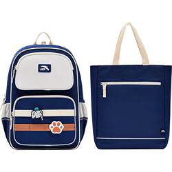 The same Anta children's schoolbag in the shopping mall, primary school boy schoolbag, female lower grade spine backpack, childlike backpack, trendy