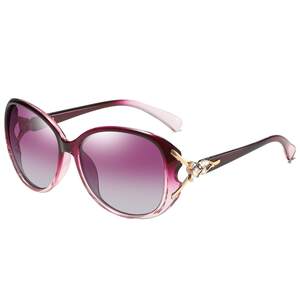 
Sunglasses for women new style anti-UV large frame color changing sunglasses summer fashion round face polarized glasses big face slimming