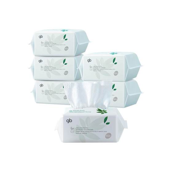 GB good boy Dabai parent -child soft towel baby wet and wet dual -use disposable newborns washing face towel 80 pump
