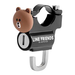 
Electric vehicle helmet lock, anti-theft lock, battery vehicle special hook, bicycle helmet lock fixing and practical small accessories