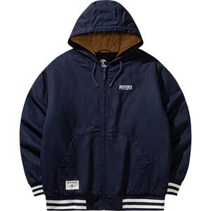 
ANTA thickened sportswear jacket men's new winter college style loose casual warm cotton jacket top