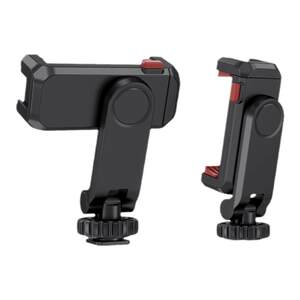 
UURIG 2575 Hot Shoe Mobile Phone Clip Selfie Stick Live Photography Bracket Micro SLR Camera Tripod Universal Multi-Function Mobile Phone Fixed Clip Cold Shoes Expansion Accessories