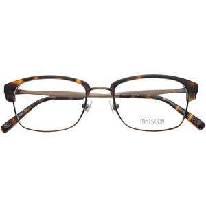 
Japan MATSUDA Matsuda glasses frame men's eyebrow line frame Sven half-frame pure titanium ultra-light handmade glasses frame M3022