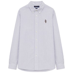 TeenieWeenie Bear Men's American Retro Shirt Men's New Striped Casual Jacket Top Couple