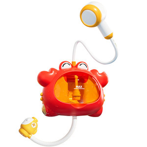 
Baby bathing toys children crab bubble showerhead baby bathtub plays water bathroom plays water little girl man