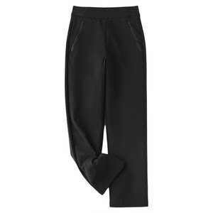 
DownPlus peace of mind down 90% white goose down stretch high waist straight trousers three-proof graphene outer wear to keep warm