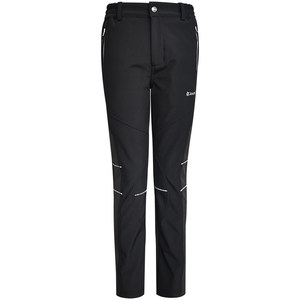 Beijing Forest Outdoor Original Fleece Slim Hiking Mountain Climbing Camping Warm Windproof Waterproof Color Block Soft Shell Pants for Women
