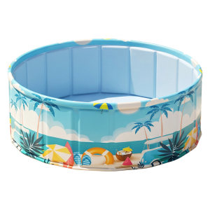 
Rooftop large swimming pool for children's home without inflatable adult outdoor water play portable foldable thickened paddling pool
