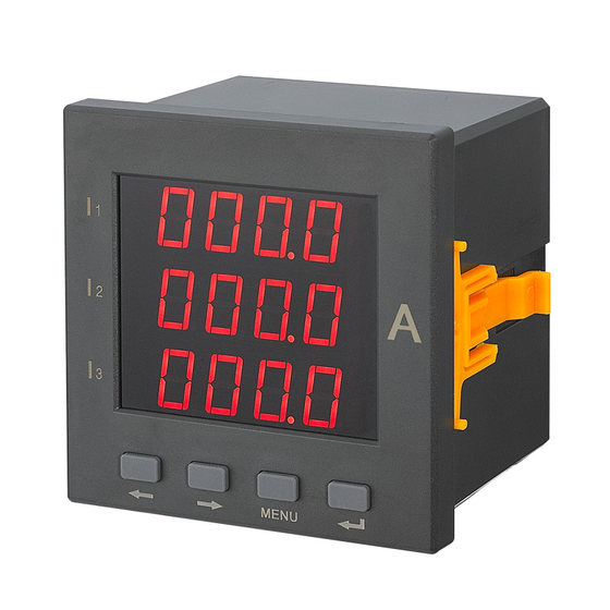 
Intelligent digital display single-phase three-phase voltage meter 380 450V high-precision AC voltage meter Three-phase ammeter