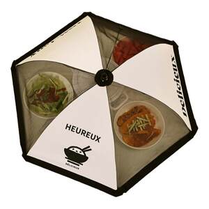 Meal cover foldable anti-fly cover vegetable cover dining table cover leftover food food new dustproof cover