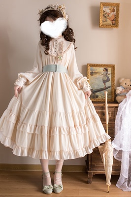 taobao agent 【Second group】Princess Windsor stands long -sleeved lolita skirt