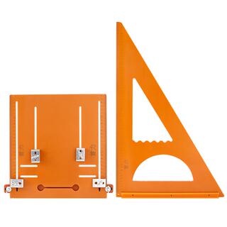 Squadra Combinata In Acciaio Inox Con Fermo - 30 Cm, Per Misurazioni Precisi Di 90 E 45 Gradi - Foto 8