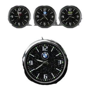 Car car clock ornament car luminous electronic watch in the car inner watch clock clock electronic clock and quartz watch