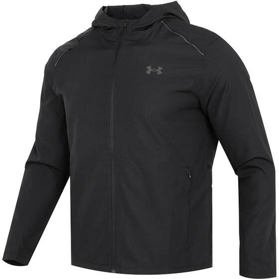 
Under Armor jacket men's woven hooded sportswear spring waterproof charging mountaineering top running jacket