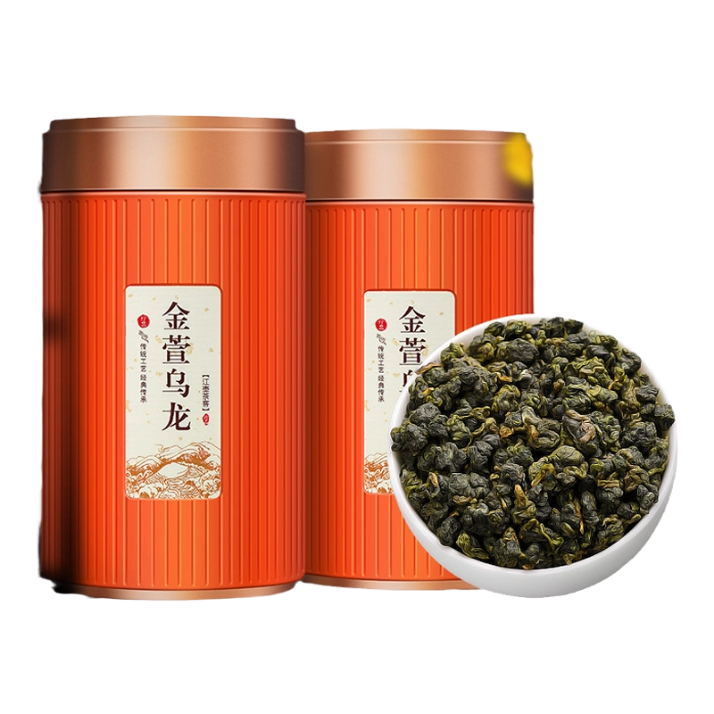 江壺茶客東方美人茶白毫烏龍茶蜜香膨風茶罐裝臺灣口味高山茶葉禮盒