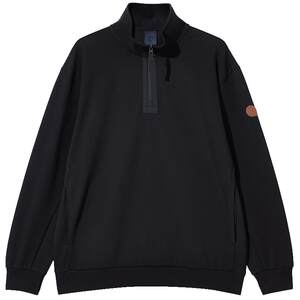 
Jack Jones men's spring new style slightly loose semi-zipper style fashionable and trendy versatile comfortable stand-up collar sweatshirt