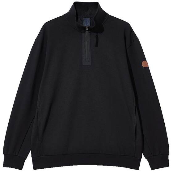 
Jack Jones men's spring new style slightly loose semi-zipper style fashionable and trendy versatile comfortable stand-up collar sweatshirt