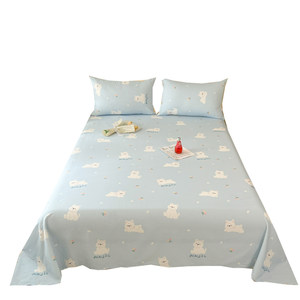 
Jialiya pure cotton bed sheets single piece 100 cotton double single dormitory three-piece set of quilts and pillowcases for all seasons