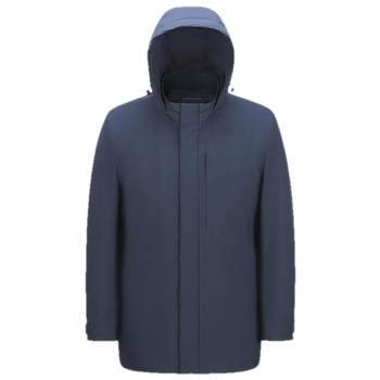 Youngor goose down detachable hooded down jacket