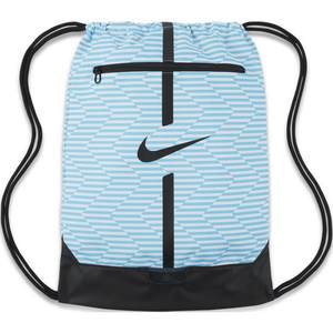 Nike Practical Football Gym Bag Lightweight Storage Zipper Pocket Spliced Mesh Durable NIKE DA5435