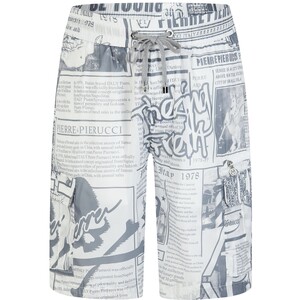 PP Italian light luxury men's clothing 2024 new skull letter print magazine style casual short pants tide
