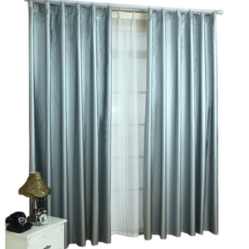 Full blackout, thermal insulation and sunshade cloth without drilling for installation