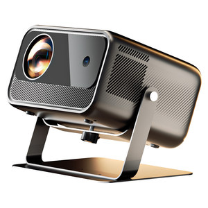 
Free trial 2026 new PTZ projector home ultra-high definition 4K bedroom wall projection mobile phone screen smart home theater mini small dormitory student TV projector auto focus