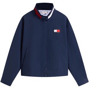 [Stowable Hat] Tommy26 Spring and Summer Men's Contrast Color Jacket/[Color Block Stand Collar] Women's Sports Jacket