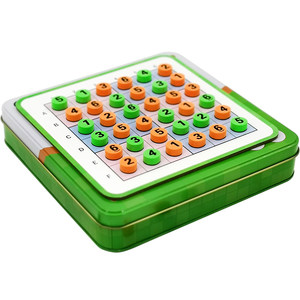 Magnetic counting independent game chessboard children's stairs entry Jiugongge elementary school student puzzle logic thinking training toys