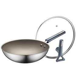 Non-stick wok uncoated Supor titanium