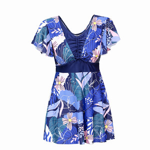 Swimsuit female middle -aged mother style lady split skirt conservative belly, thin belly, thin, middle -aged elderly large size fashion swimsuit
