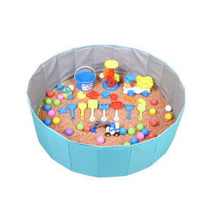 
Children's Hawthorn Replace Cassia Toy Sand Pool Set Large Grain Baby Sand Soil Fence Beach Pool Indoor