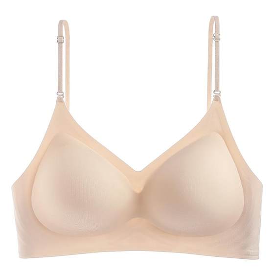 
Special underwear for cheongsam for neck cheongsam women's small breasts gathered together to show large invisible and traceless beautiful back integrated sling sexy bra