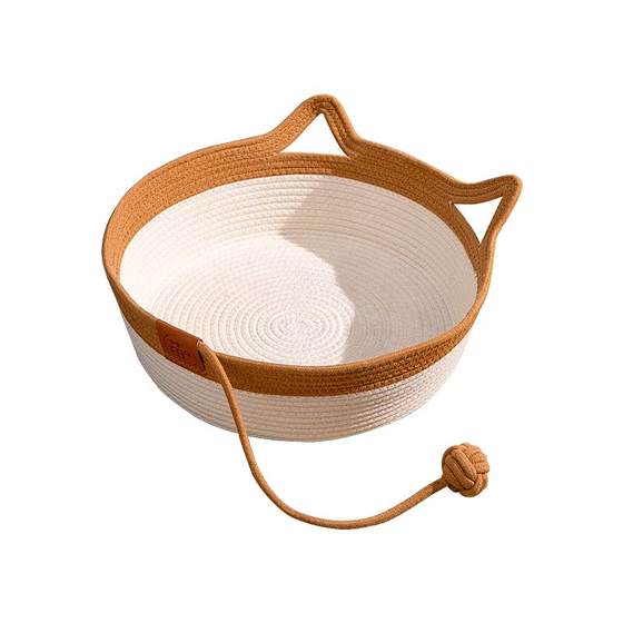 Vineyard cat nest for four seasons universal summer knitting cat supplies for sleeping mats dog kennel pet bed security nest
